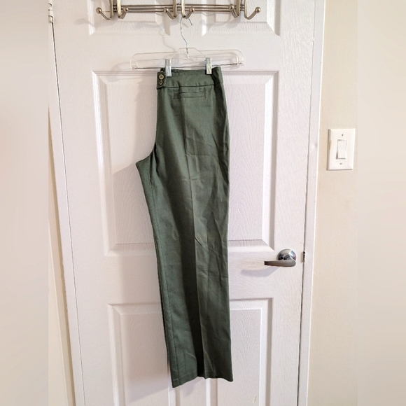 Northern Reelections Modern 98% Cotton  Pants Leaf/ green Straight leg… - Picture 1 of 14